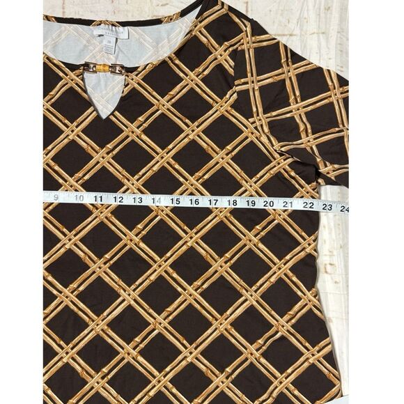 NWT Charter Club Woman Top, 2X, Quarter Sleeves - Picture 4 of 5